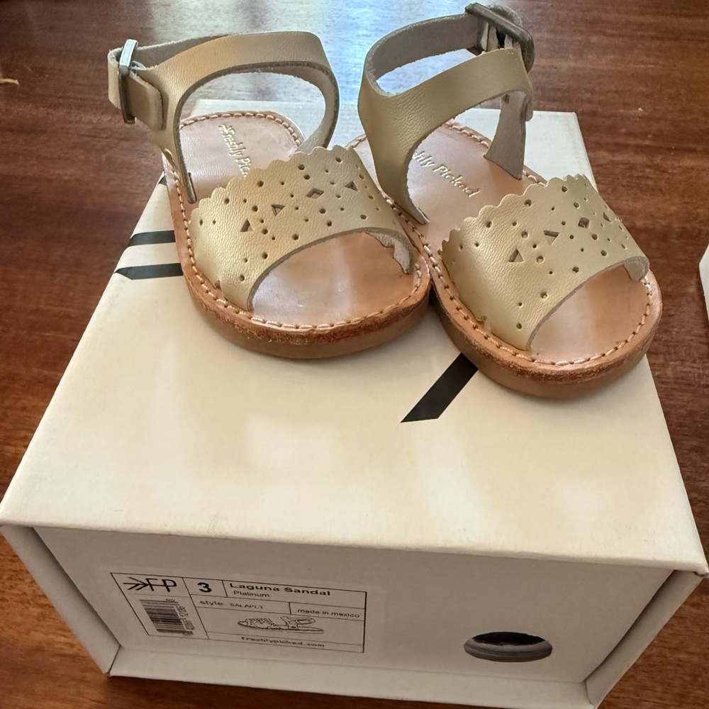 Stylish Kids Sandals in Cream